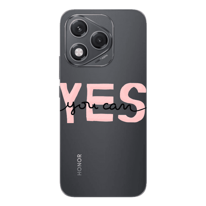 Honor 400 Lite Yes you cam Transparent Silicone TPU Θήκη