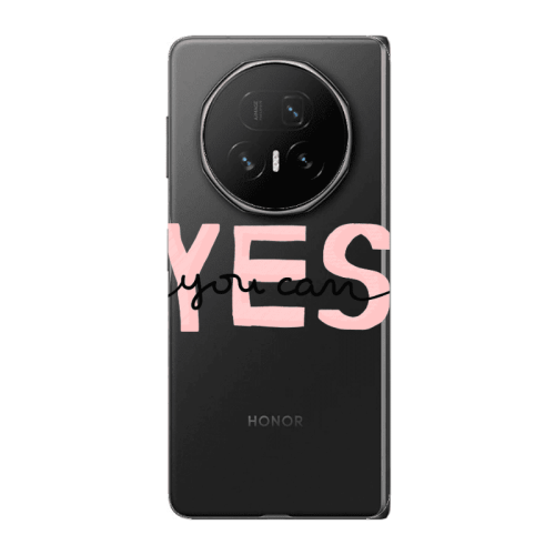 Honor Magic V5 Yes you cam Transparent Silicone TPU Θήκη