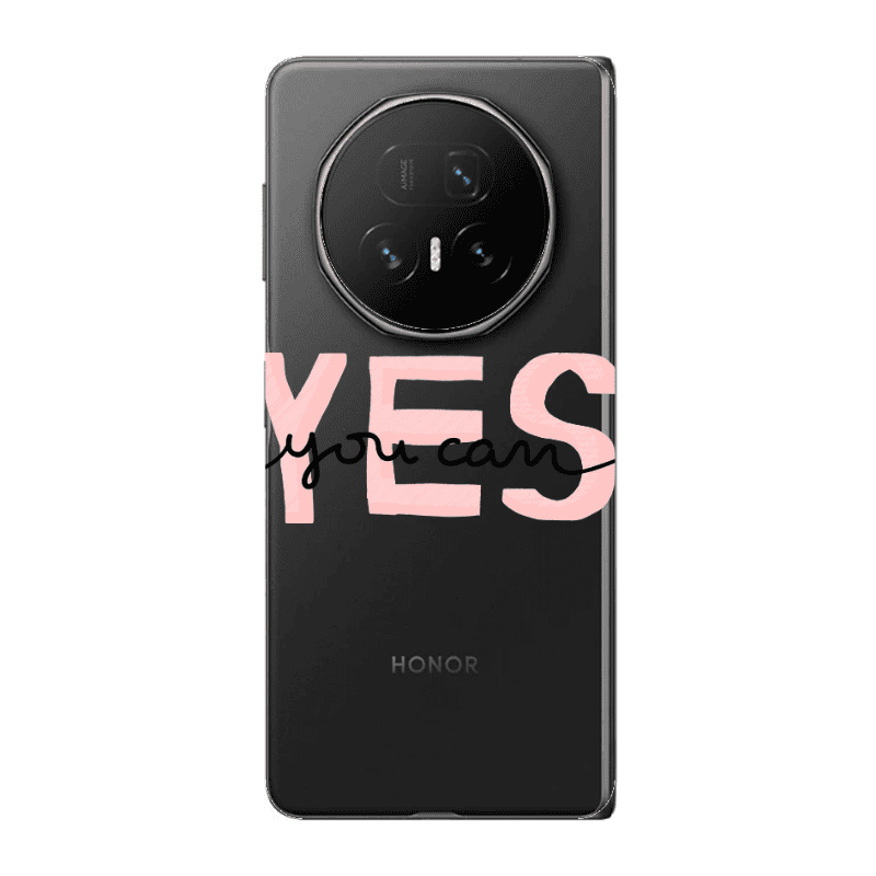 Honor Magic V5 Yes you cam Transparent Silicone TPU Θήκη