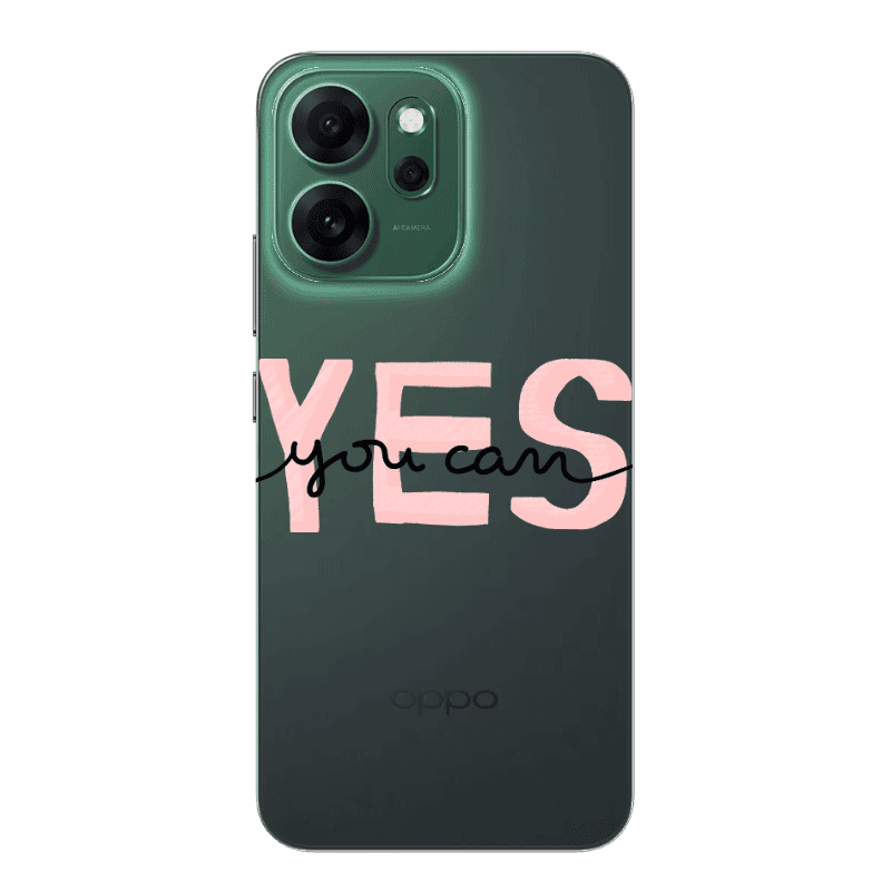 Oppo 14 F Yes you cam Transparent Silicone TPU Θήκη