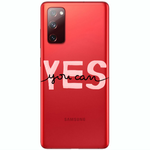 Samsung S20 FE Yes you cam Transparent Silicone TPU Θήκη