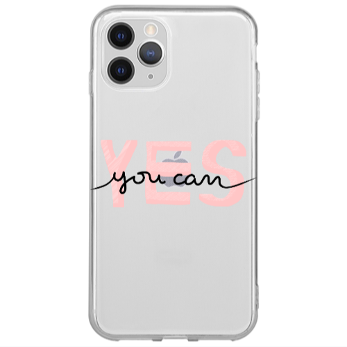Apple iPhone 13 Pro Yes you cam Transparent Silicone TPU Θήκη