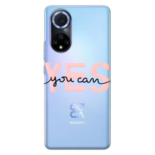Huawei Nova 9 Yes you cam Transparent Silicone TPU Θήκη