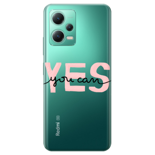 Xiaomi Redmi Note 12 Pro Plus 5G Yes you cam Transparent Silicone TPU Θήκη