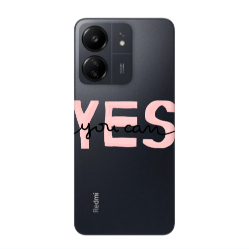 Xiaomi Redmi 13C Yes you cam Transparent Silicone TPU Θήκη