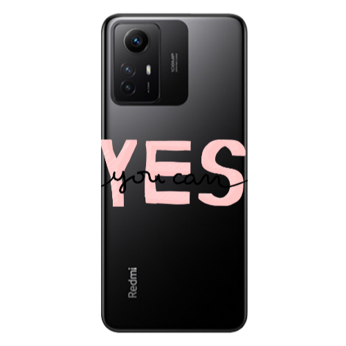 Xiaomi Redmi Note 12s Yes you cam Transparent Silicone TPU Θήκη