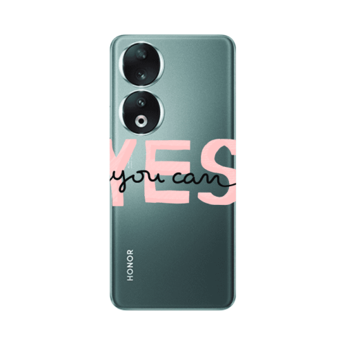 Honor 90 5G Yes you cam Transparent Silicone TPU Θήκη