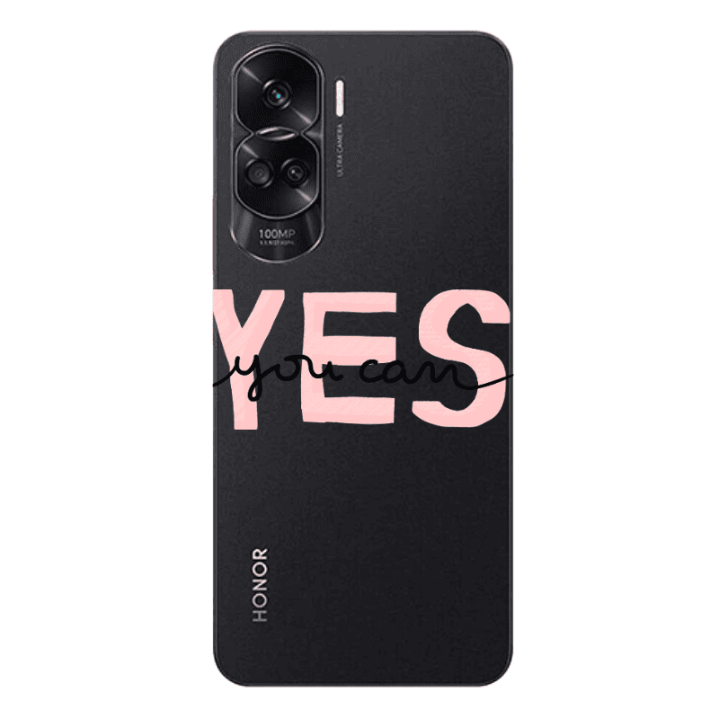 Honor 90 Lite 5G Yes you cam Transparent Silicone TPU Θήκη