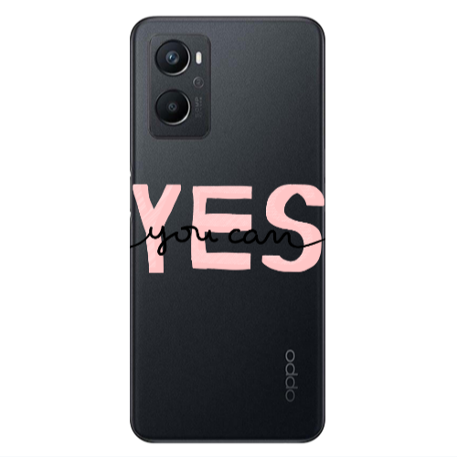 Oppo A 96 Yes you cam Transparent Silicone TPU Θήκη
