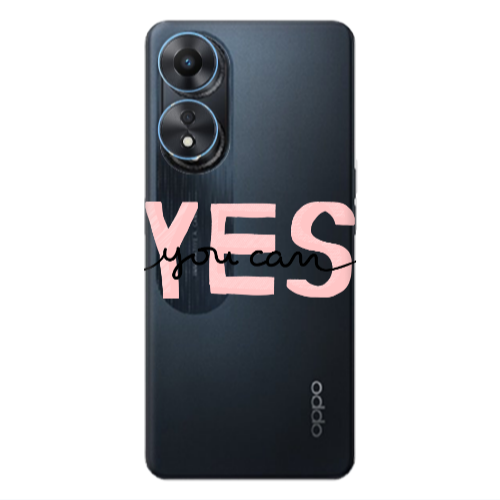 Oppo A 98 Yes you cam Transparent Silicone TPU Θήκη