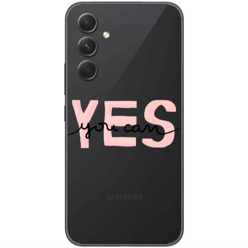 Samsung  Galaxy A05s Yes you cam Transparent Silicone TPU Θήκη