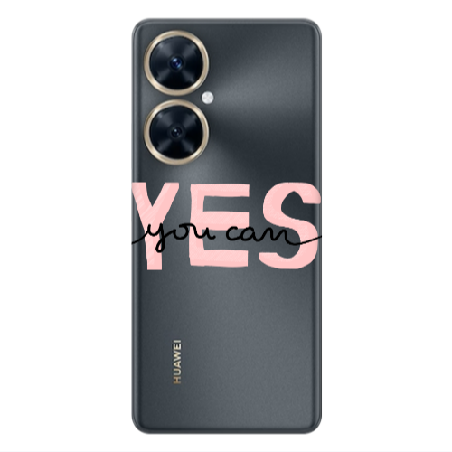 Huawei Nova 11i Yes you cam Transparent Silicone TPU Θήκη
