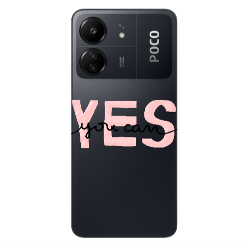 Xiaomi Poco C65 Yes you cam Transparent Silicone TPU Θήκη