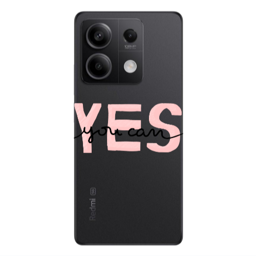 Xiaomi Redmi Note 13Pro 5G Yes you cam Transparent Silicone TPU Θήκη