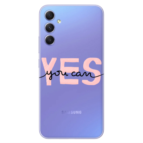 Samsung A16 Yes you cam Transparent Silicone TPU Θήκη