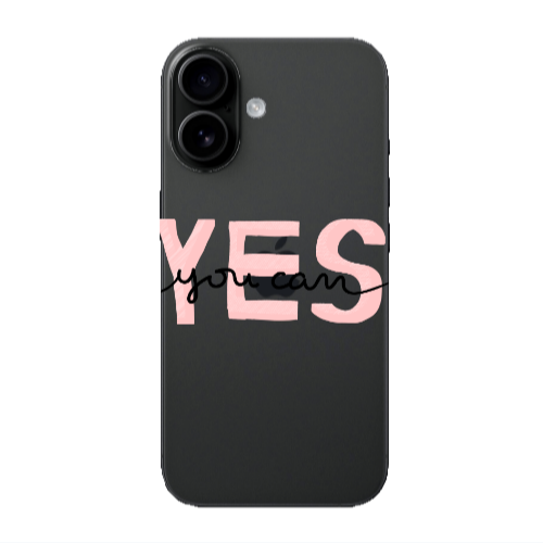 Apple Iphone 16 Yes you cam Transparent Silicone TPU Θήκη