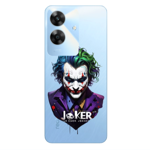 Realme Note 60 Le amer Joker Transparent Silicone TPU Θήκη