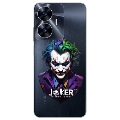 Realme Note 50 Le amer Joker Transparent Silicone TPU Θήκη