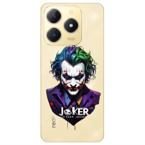 Realme C61 Le amer Joker Transparent Silicone TPU Θήκη