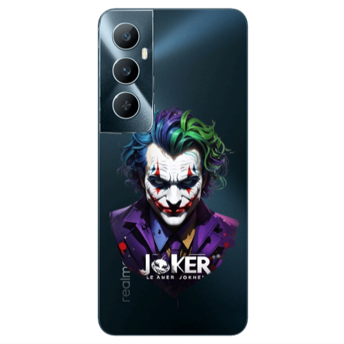 Realme C65 Le amer Joker Transparent Silicone TPU Θήκη