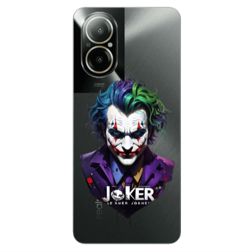 Realme C67 Le amer Joker Transparent Silicone TPU Θήκη