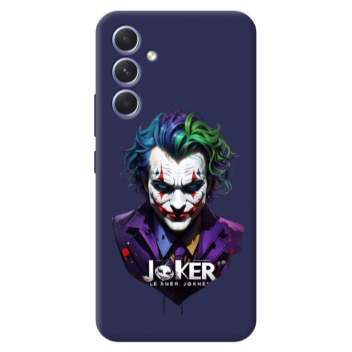 Samsung A36 Le amer Joker Dark blue Colored Silicone TPU Θήκη