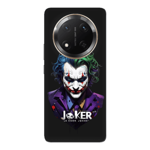 Honor Magic 7 Lite Le amer Joker Black Colored Silicone TPU Θήκη