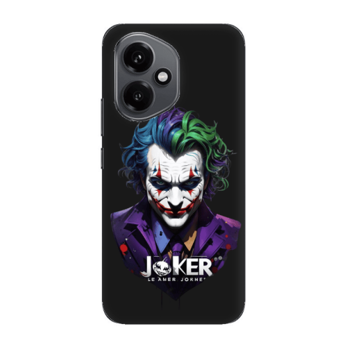 Honor Magic 400 Le amer Joker Black Colored Silicone TPU Θήκη