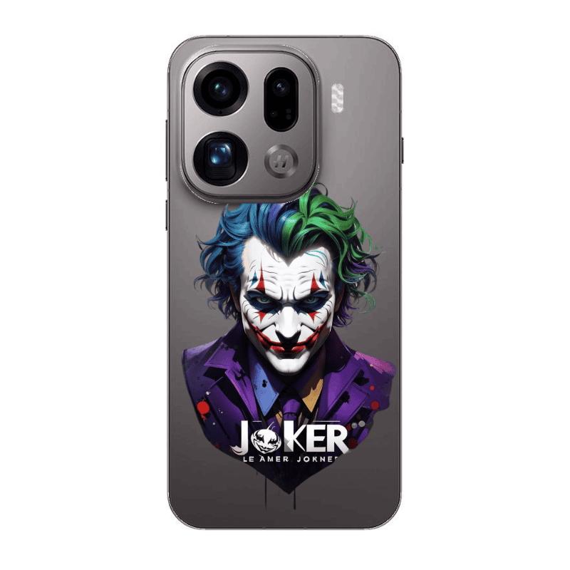 Oppo Find X9 Pro Le amer Joker Transparent Silicone TPU Θήκη