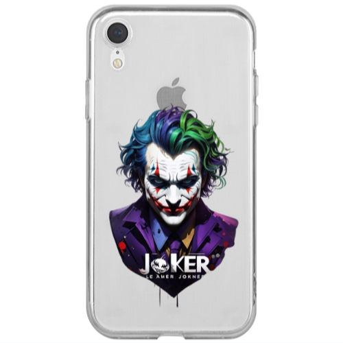 Apple iPhone Xr Le amer Joker Transparent Silicone TPU Θήκη