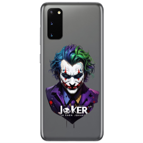 Samsung S20 Le amer Joker Transparent Silicone TPU Θήκη