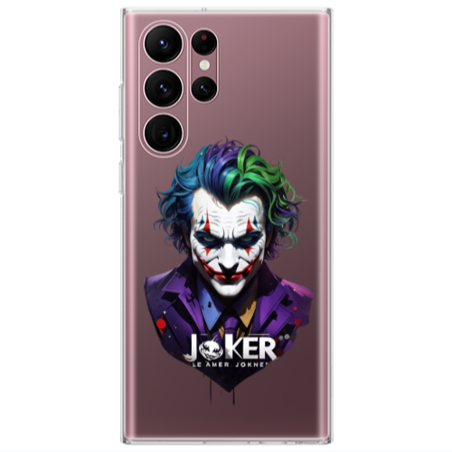 Samsung S22 Ultra Le amer Joker Transparent Silicone TPU Θήκη