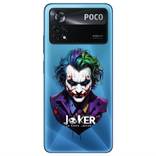 Xiaomi Poco X4 Pro Le amer Joker Transparent Silicone TPU Θήκη
