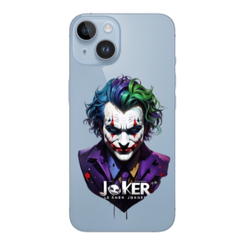 Apple iPhone 14  Le amer Joker Transparent Silicone TPU Θήκη