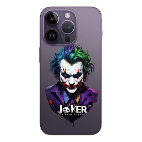 Apple iPhone 14 Pro  Le amer Joker Transparent Silicone TPU Θήκη