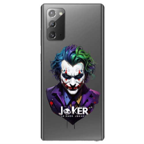 Samsung Note 20 Le amer Joker Transparent Silicone TPU Θήκη