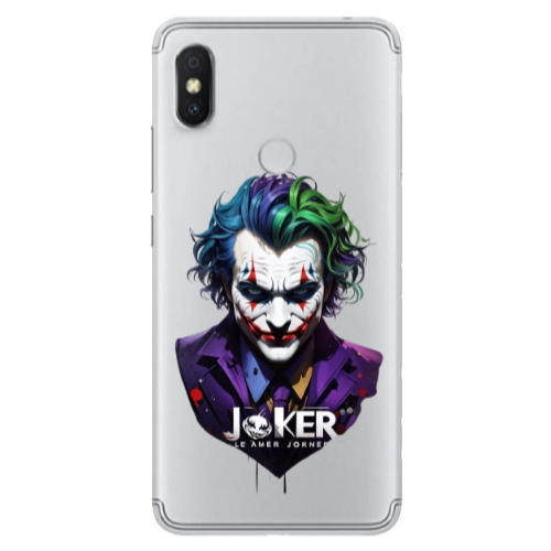 Xiaomi Redmi S2 Le amer Joker Transparent Silicone TPU Θήκη