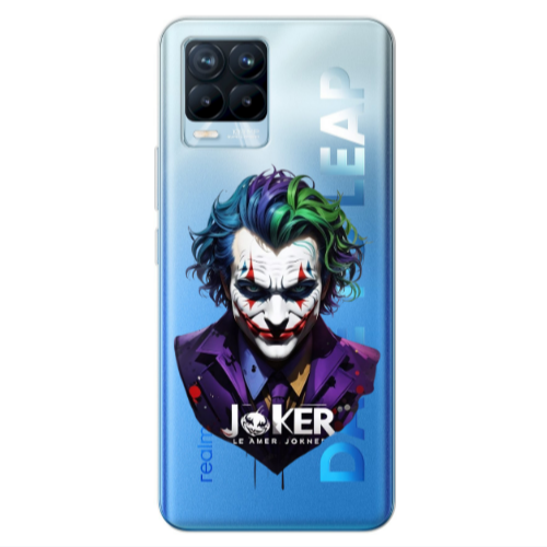 Realme 8 Pro Le amer Joker Transparent Silicone TPU Θήκη