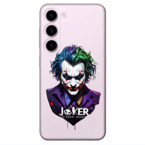 Samsung S23 Le amer Joker Transparent Silicone TPU Θήκη