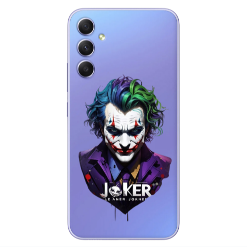 Samsung A34 Le amer Joker Transparent Silicone TPU Θήκη
