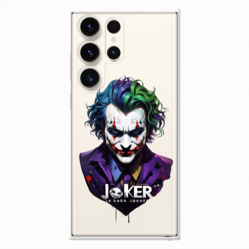 Samsung S23 Ultra Le amer Joker Transparent Silicone TPU Θήκη