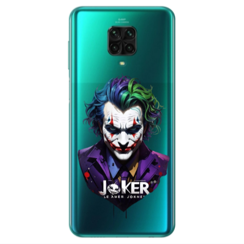 Xiaomi Redmi Note 9S Le amer Joker Transparent Silicone TPU Θήκη