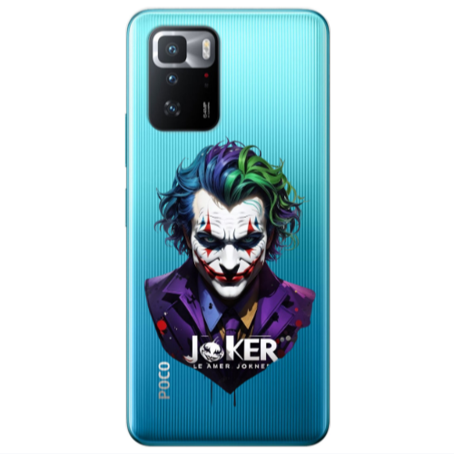 Xiaomi Poco X3 GT Le amer Joker Transparent Silicone TPU Θήκη