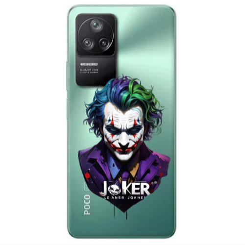 Xiaomi Poco F4 Le amer Joker Transparent Silicone TPU Θήκη