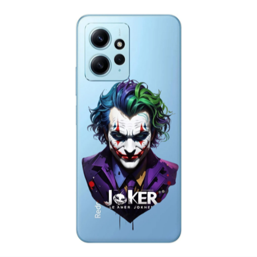 Xiaomi Redmi Note 12 4G Le amer Joker Transparent Silicone TPU Θήκη