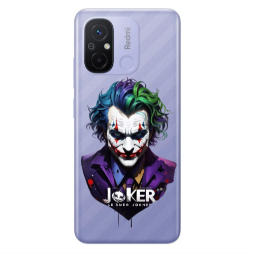 Xiaomi Redmi 12C Le amer Joker Transparent Silicone TPU Θήκη