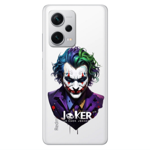 Xiaomi Redmi Note 12 5G Le amer Joker Transparent Silicone TPU Θήκη
