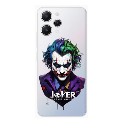 Xiaomi Redmi 12 Le amer Joker Transparent Silicone TPU Θήκη