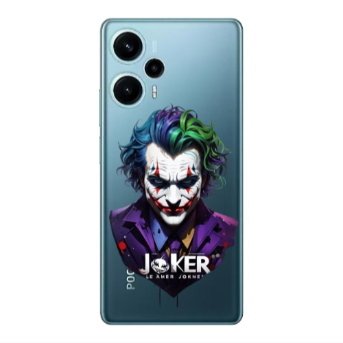 Xiaomi Poco F5 Le amer Joker Transparent Silicone TPU Θήκη