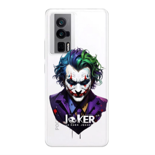 Xiaomi Poco F5 Pro Le amer Joker Transparent Silicone TPU Θήκη